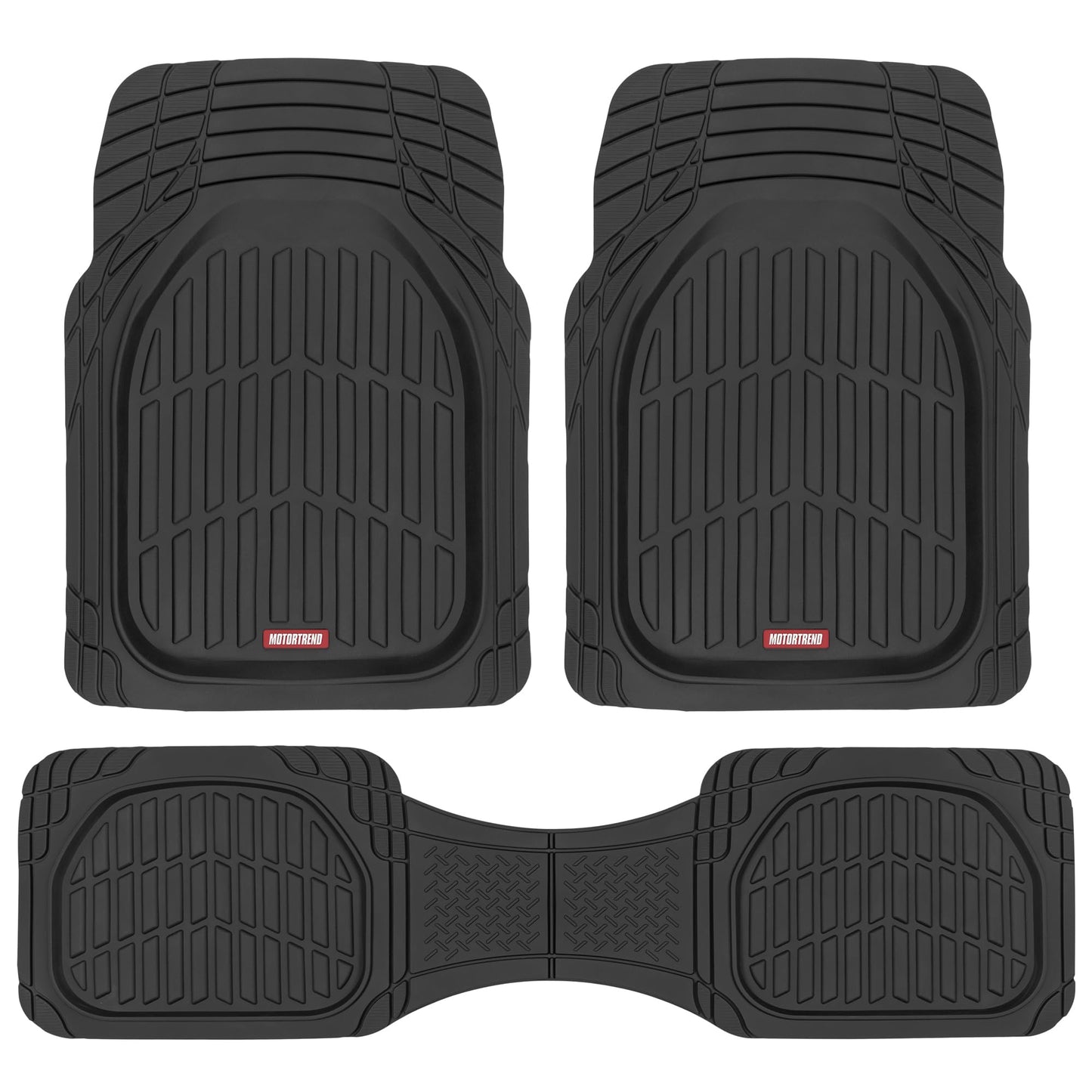 FlexTough All-Weather Floor Mats for Cars and SUVs