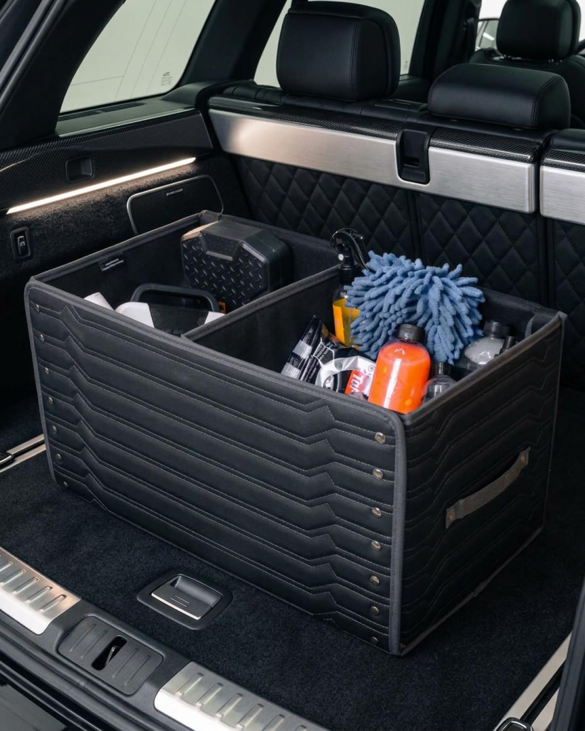 Foldable Car Trunk Organizer with Spacious Storage
