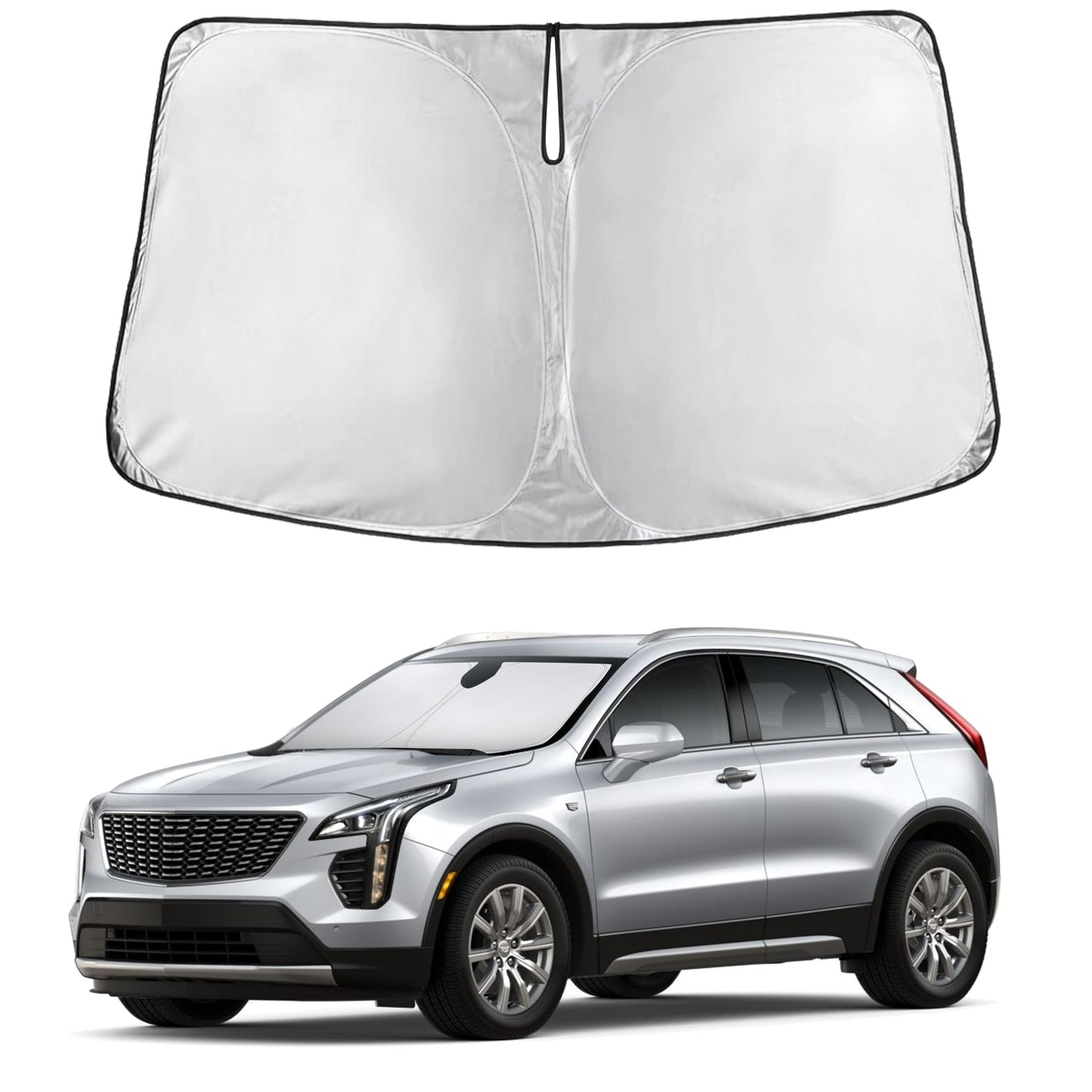 Reflective RV Windshield Sunshade for UV & Heat Protection