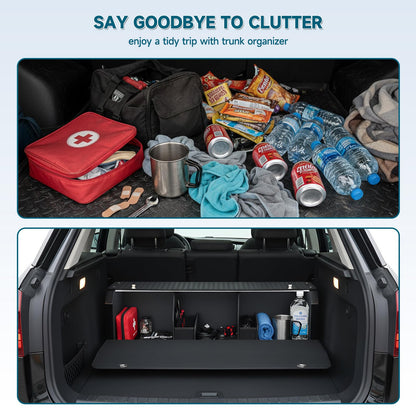 Expandable Car Trunk Organizer with Multiple Size Options
