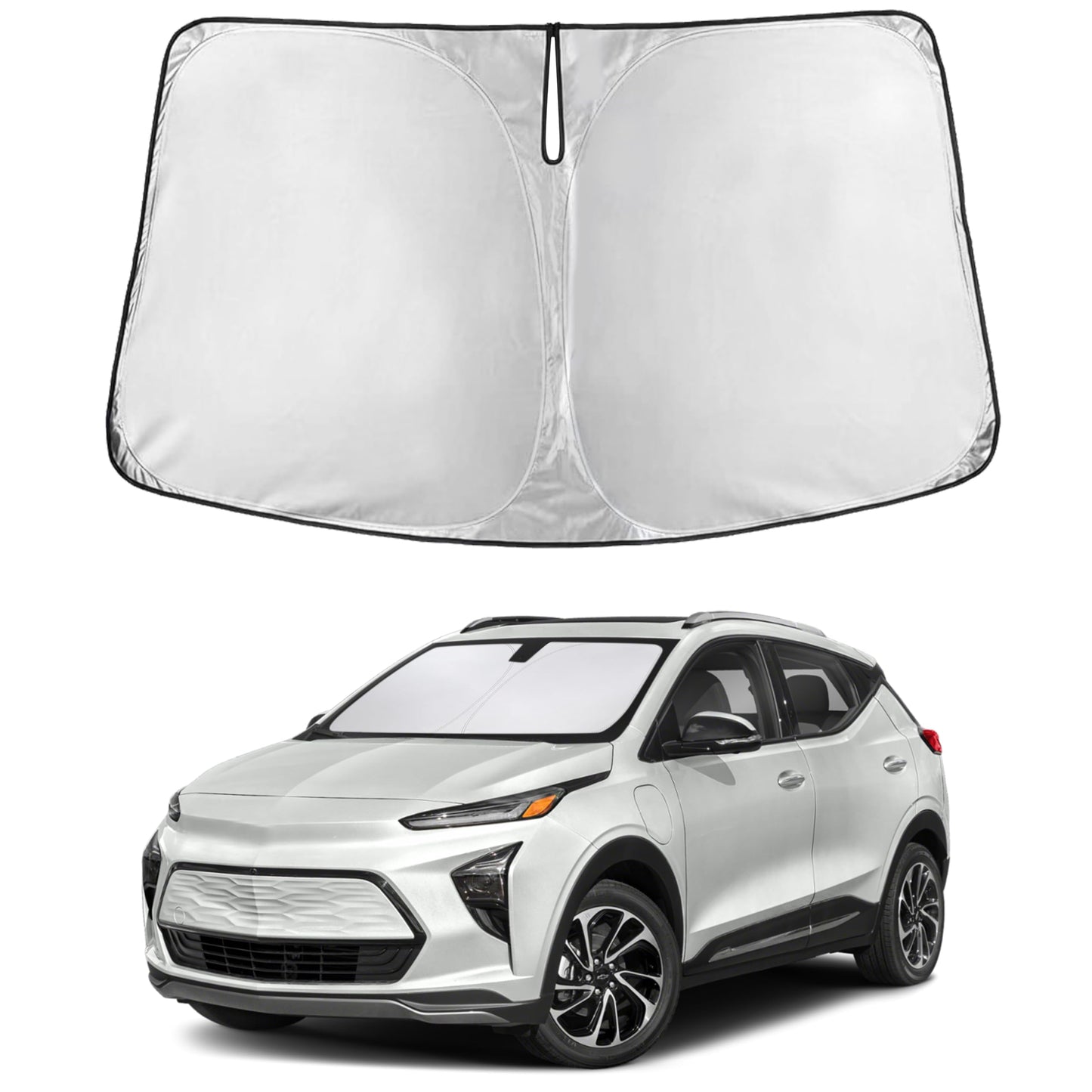 Reflective RV Windshield Sunshade for UV & Heat Protection