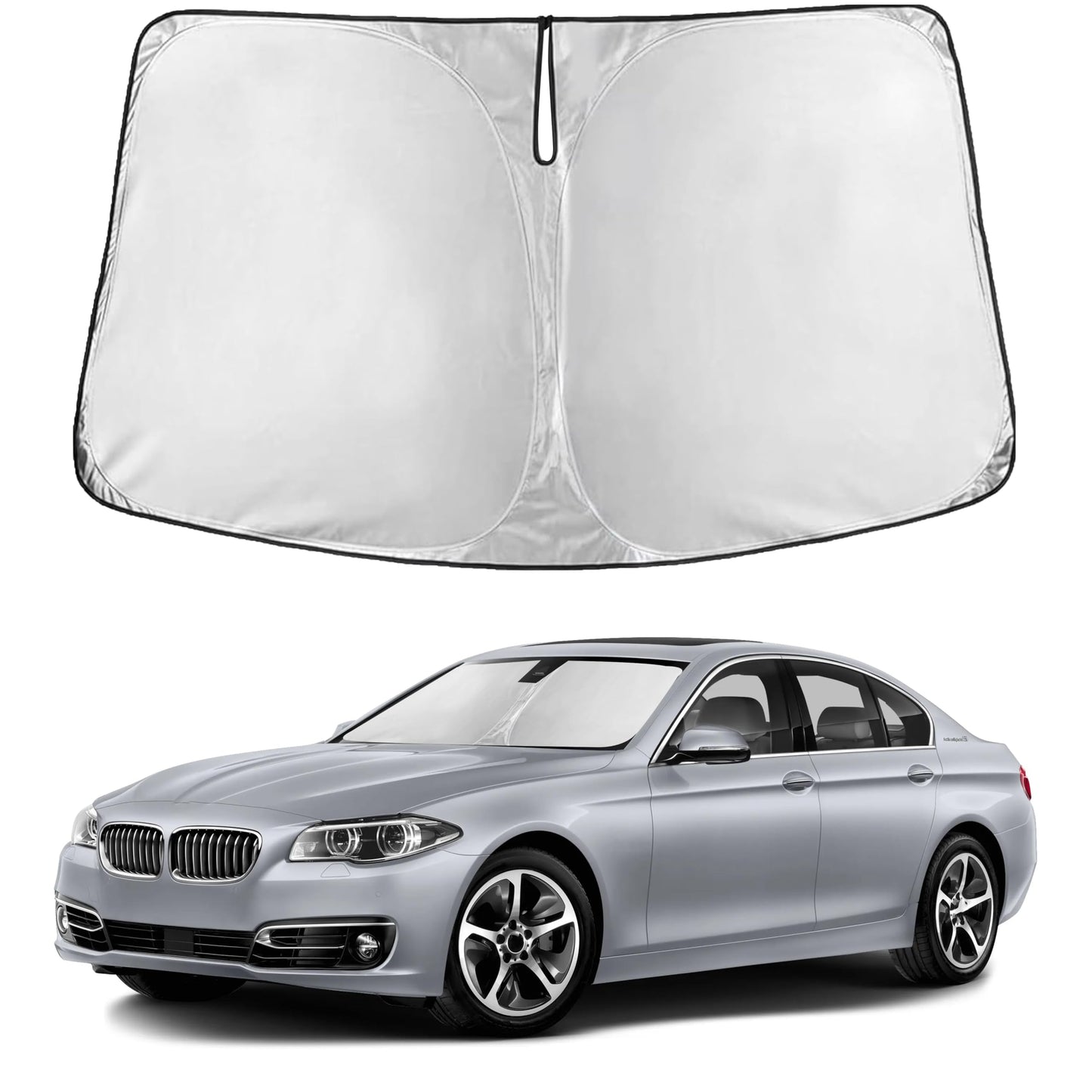 Reflective RV Windshield Sunshade for UV & Heat Protection
