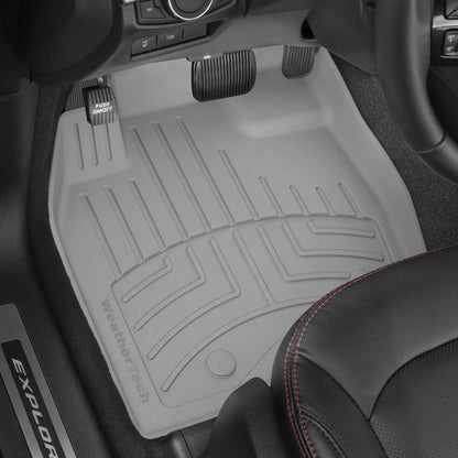 Custom Fit All-Weather Floor Mats Full Set in Cocoa
