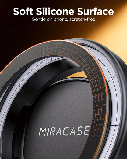 Magnetic Car Phone Mount with Strong Suction Base