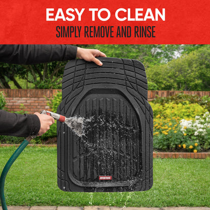FlexTough All-Weather Floor Mats for Cars and SUVs
