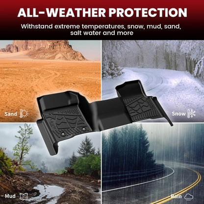 All-Weather Floor & Cargo Mat Set with Seatback Mats