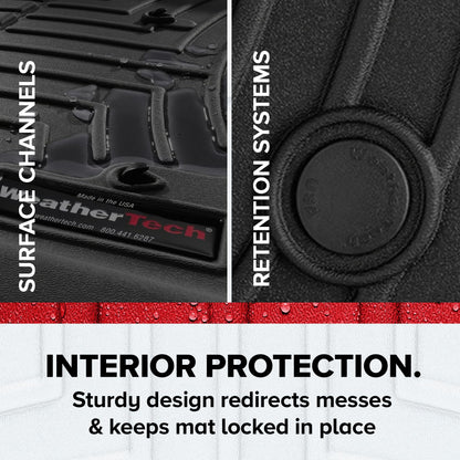 All-Weather Floor Liners for Crew Cab Trucks Full Set