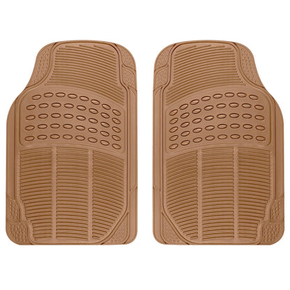 Clear All-Weather Car Floor Mats with Anti-Slip Grip