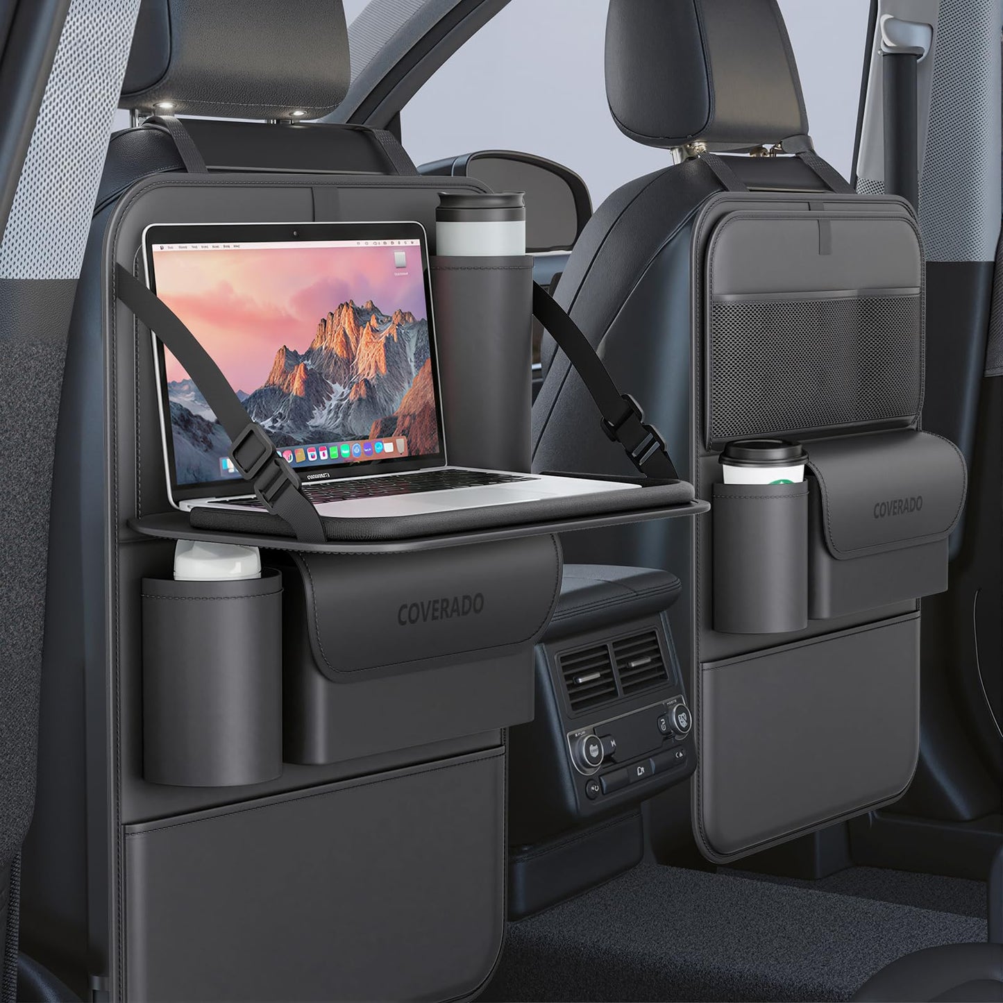 Car Backseat Organizer with Multi-Pocket Storage