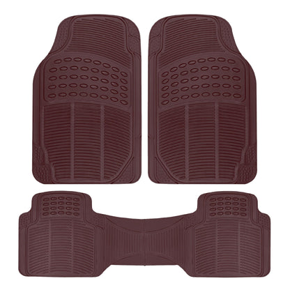 Clear All-Weather Car Floor Mats with Anti-Slip Grip