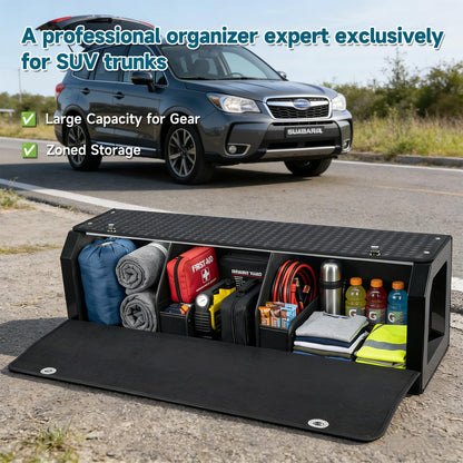 Expandable Car Trunk Organizer with Multiple Size Options