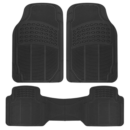 Clear All-Weather Car Floor Mats with Anti-Slip Grip