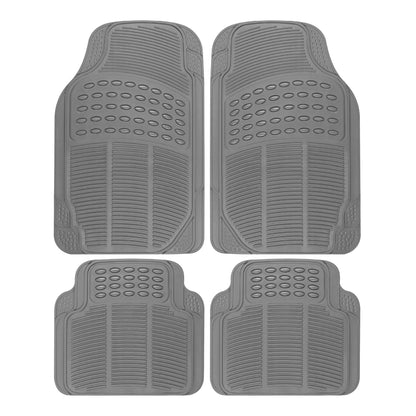 Clear All-Weather Car Floor Mats with Anti-Slip Grip
