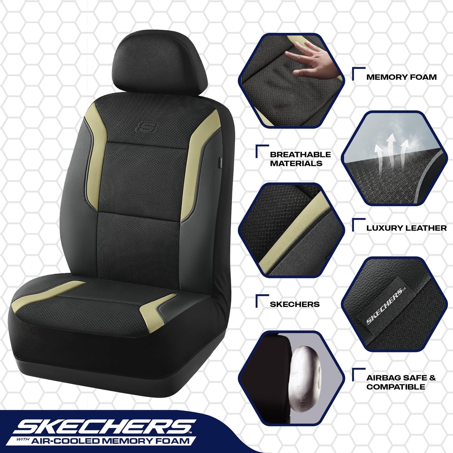 Skechers AIR Cool car seat Covers