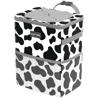Leakproof Car Trash Can & Compact Interior Organizer