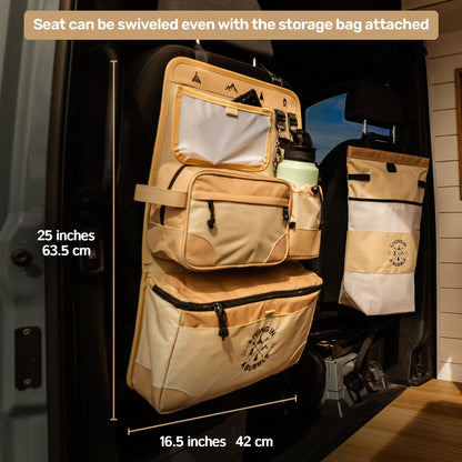 Premium Seat Back Organizer for Cars & Campervans