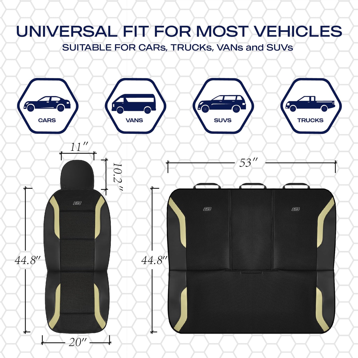 Skechers AIR Cool car seat Covers