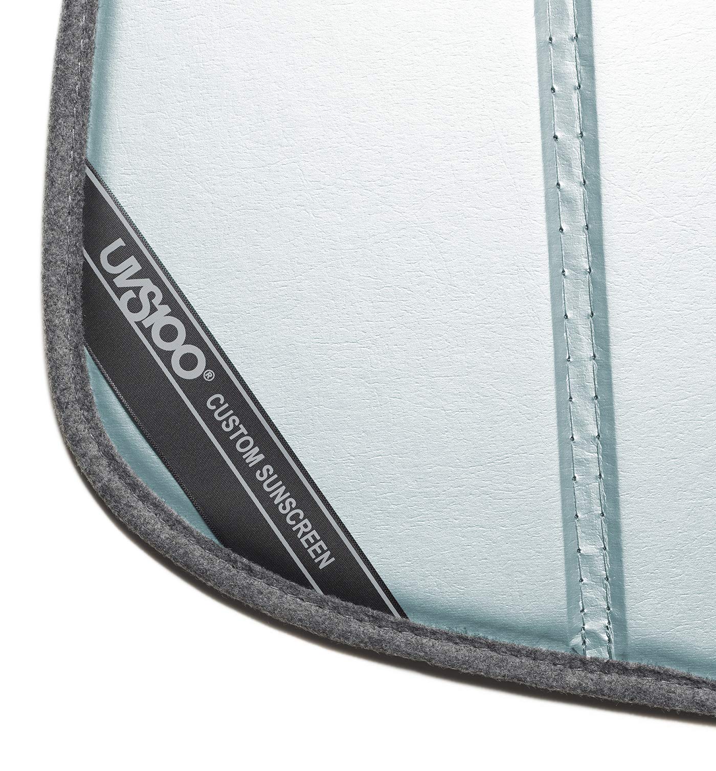 Covercraft UVS100 Custom Sunscreen | UV11514SV | Fits 2014-2020 Nissan Rogue with Rearview Mirror Mounted Camera