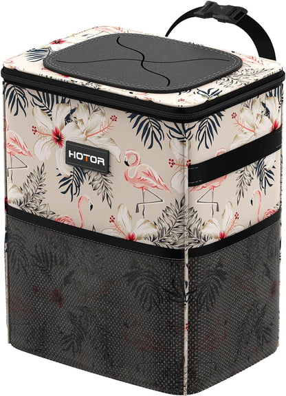 Leakproof Car Trash Can & Compact Interior Organizer