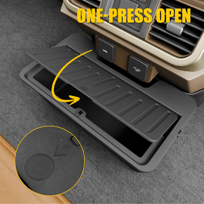 Compact Car Trash Can with Leakproof Interior Design