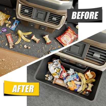 Compact Car Trash Can with Leakproof Interior Design
