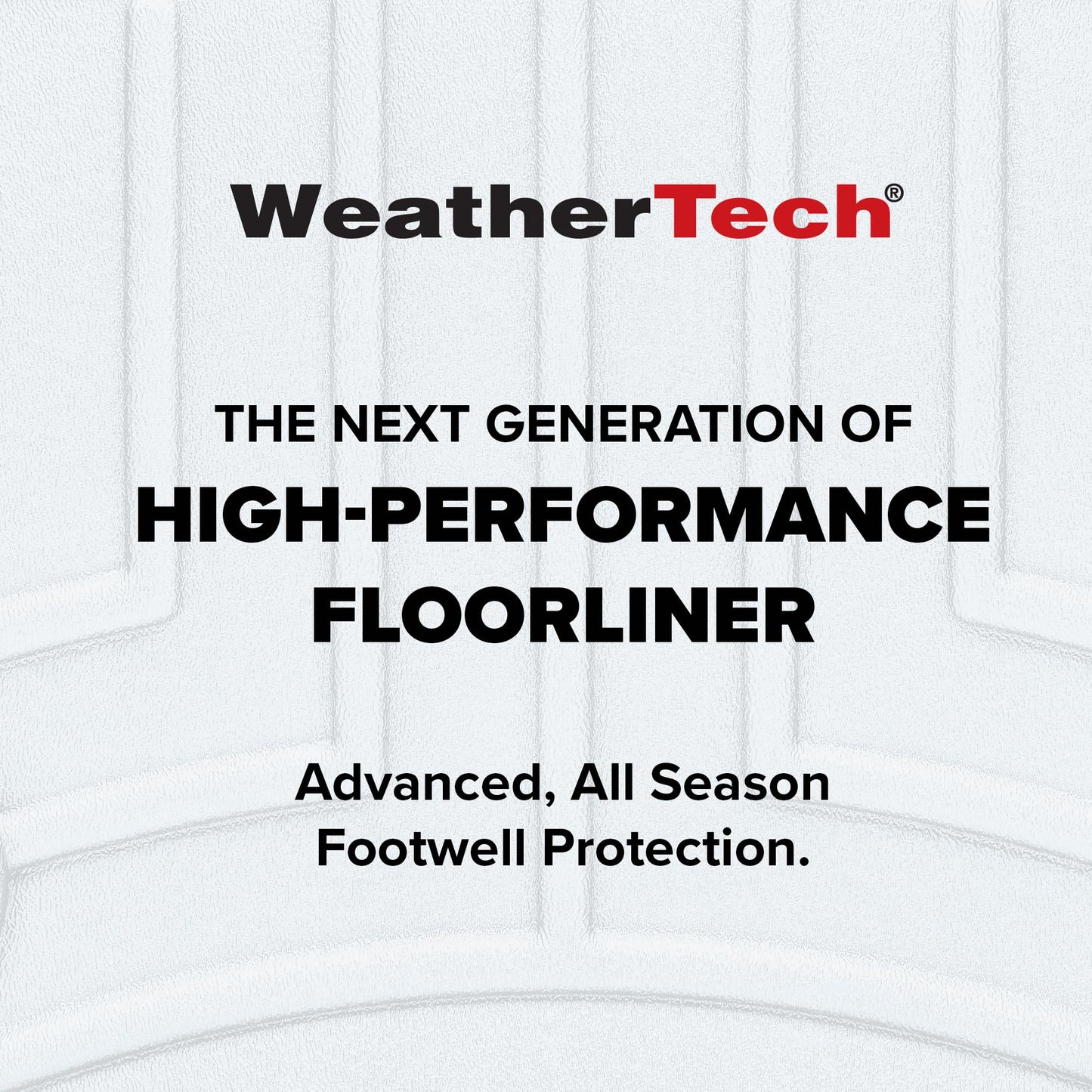 Custom Fit All-Weather Floor Mats Full Set in Cocoa