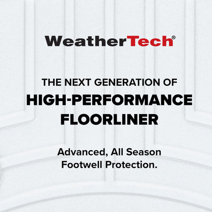 Custom Fit All-Weather Floor Mats Full Set in Cocoa