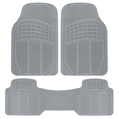Clear All-Weather Car Floor Mats with Anti-Slip Grip