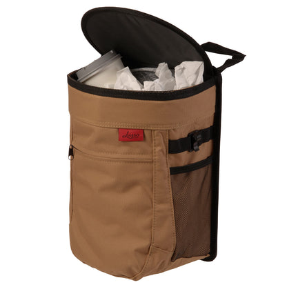 Leakproof Car Trash Can with Compact Hanging Design
