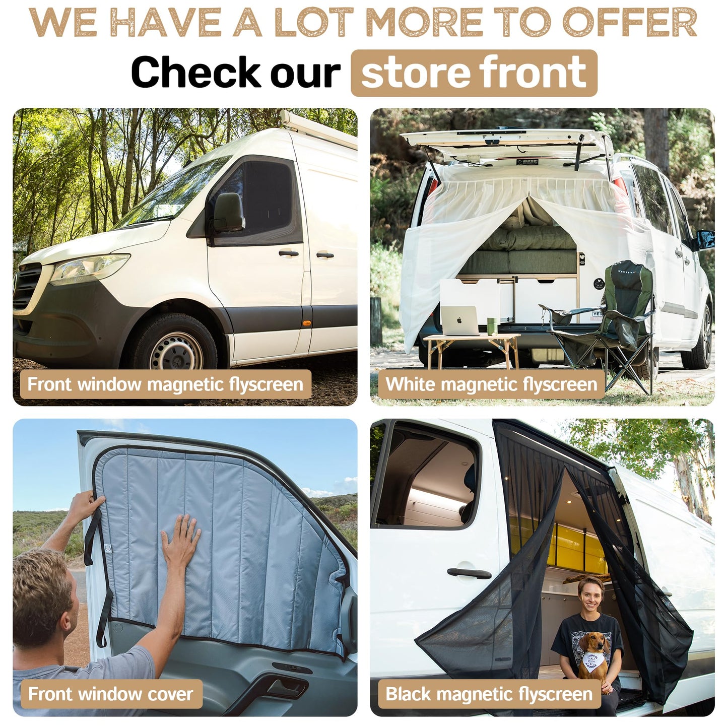 Premium Seat Back Organizer for Cars & Campervans