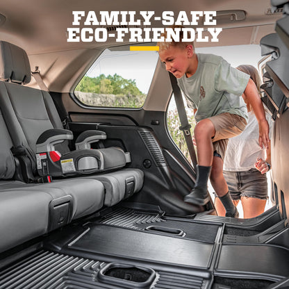 All-Weather Front & Second Row Car Floor Liners