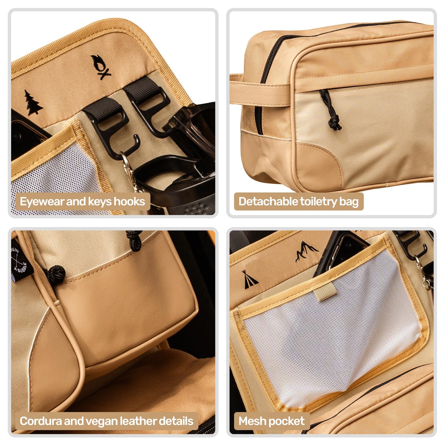 Premium Seat Back Organizer for Cars & Campervans